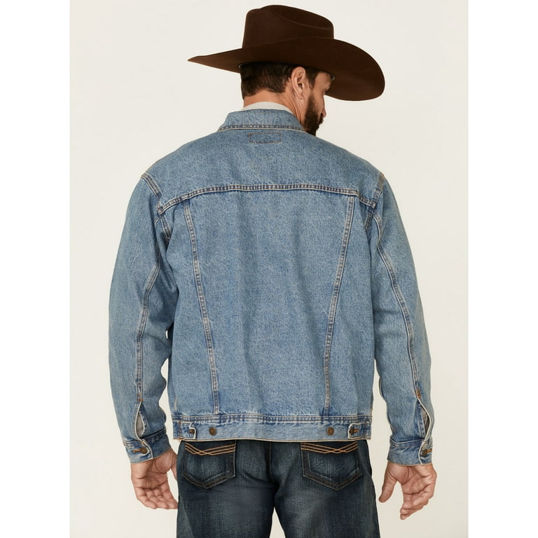 Wrangler Denim Jacket (Big & Tall Sizes) - Walmart.com Wrangler Denim Jacket (Big & Tall Sizes) - Walmart.com