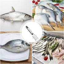 Stainless Steel Fish & Deboner Efficient Fish Scaling Tool for Home Kitchens Ideal for Culinary Enthusiasts and Chefs alike
