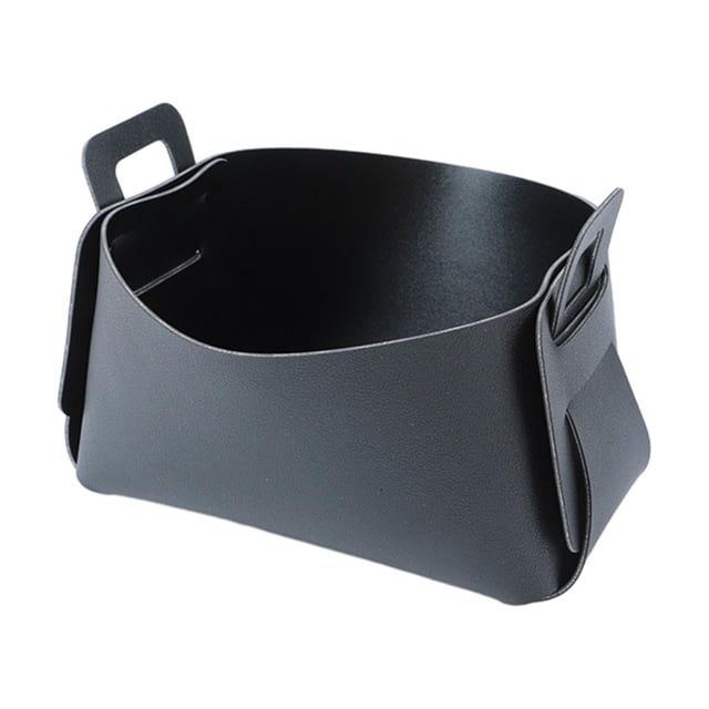 Cesta De Almacenamiento De Escritorio, Contenedores De Almacenamiento Nórdicos Portátiles, Organizador De Cosméticos, Color Negro Sunnimix Cesta de almacenamiento de maquillaje