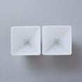 thumbnail image 3 of DIY Silicone Molds Resin Casting Molds For UV Resin Epoxy Resin Jewelry Making For Resin & Dried Flower Jewelry Making Trapezoid White 57x56x57mm, 3 of 3