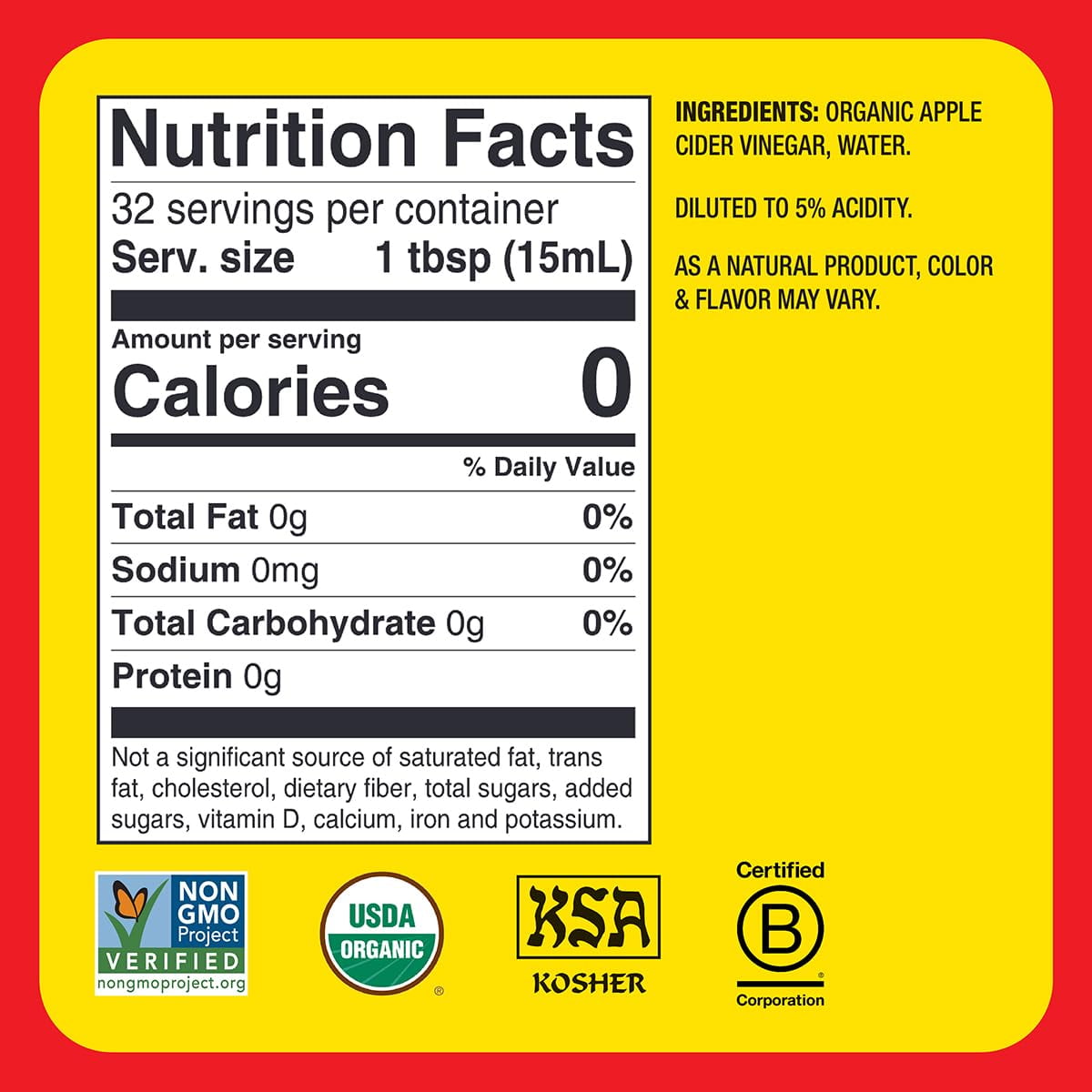 (12 pack) Bragg Organic Apple Cider Vinegar with the Mother, Raw and Unfiltered, 16 fl oz