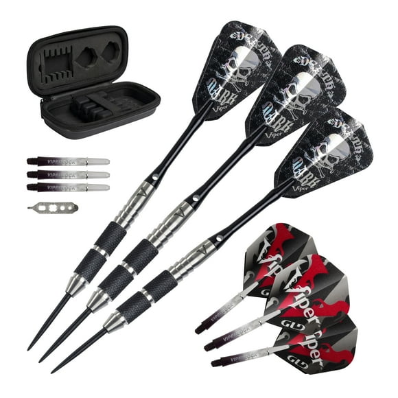 Viper 23-1603-24 Viper Desperado Tungsten Death Mark Steel Tip Darts 24 Grams