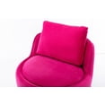 thumbnail image 6 of CAROCC Modern Akili Swivel Accent Chair Barrel Chair for Hotel Living Room Modern Leisure Chair, 6 of 8