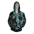 thumbnail image 5 of Sudaderas de otoño para hombre, ropa informal para hombre, sudaderas con cremallera, sudaderas con estampado de personajes Ai, ropa Y2k, sudaderas de moda para hombre, 5 of 5
