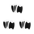 thumbnail image 2 of maskred 1/2/3/5 4Pcs/Set Autocollant de Porte de Voiture en Fibre de Carbone Couverture Résistante aux Rayures Poignée Auto Noir, 2 of 6