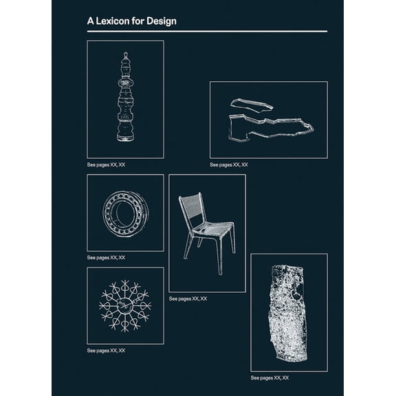 A Lexicon for Design, (Paperback)