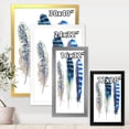 thumbnail image 4 of Designart 'Colourful Boho Art Feathers I' Bohemian & Eclectic Framed Art Print, 4 of 4