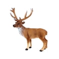 thumbnail image 1 of Estatuilla de animales salvajes, modelo educativo de animales, adornos para pasteles para niños y niñas de 3 a 8 años, figuras de juguete de animales Alce de Tule, 1 of 10