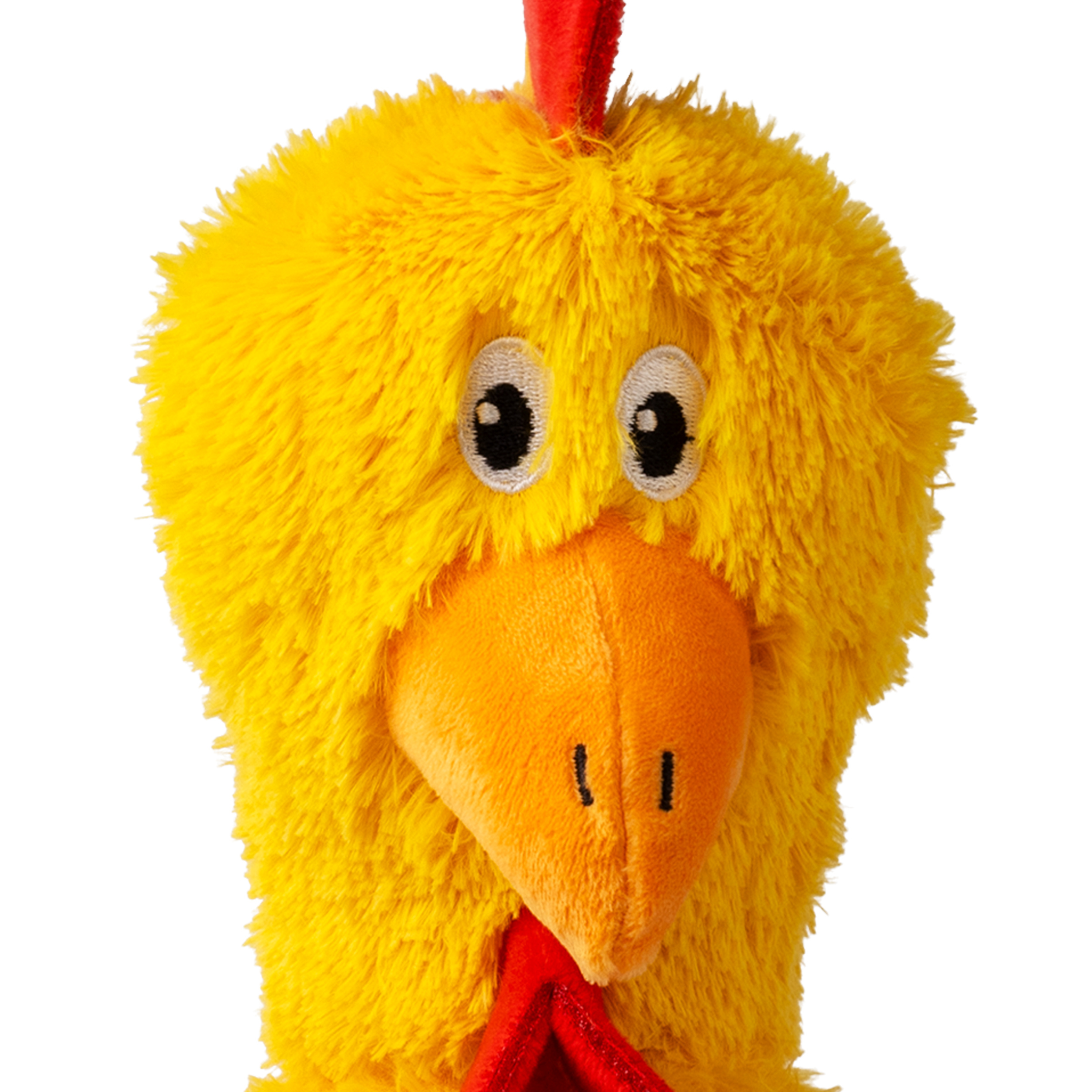 KONG® Knots, LocalFinds Chewable 1-Piece Knot Chicken with 2 Squeakers, M/L (1 Pack)