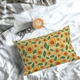 thumbnail image 6 of Kdxio Cotton Pillow Cases 20"x30" Pillowcases,Soft and Breathable Bedroom Pillow Cases-Leaves Avocado, 6 of 8