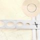 thumbnail image 2 of Universal Adjustable Stainless Steel Tile Hole Locator Ruler for Drill Punch Measuring, 2 of 5
