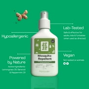 Hello Bello Mosquito Repellent, Made with Natural Lemongrass and Peppermint Oils, 6.7 oz