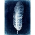thumbnail image 2 of Malek, Honey 19x24 White Modern Wood Framed Museum Art Print Titled - Inverted Feather VI, 2 of 4