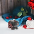 thumbnail image 1 of unbranded Escultura De Elefante En Piedra Multicolor Para Regalos Y Especial, 1 of 5