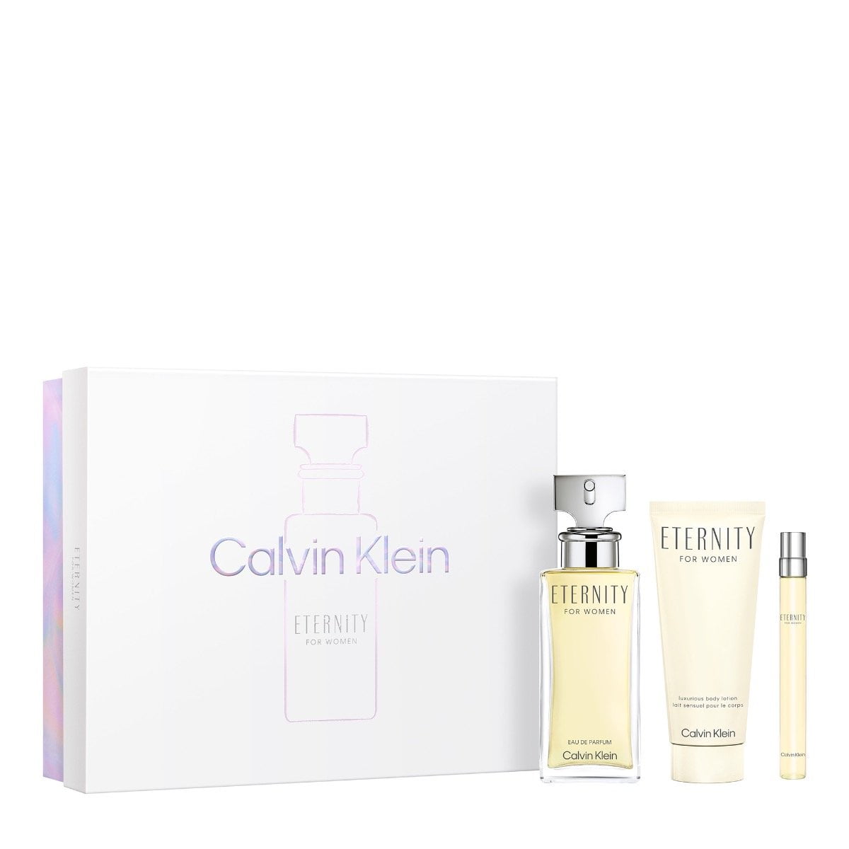Calvin Klein Eternity For Women EDP 3 Pcs Gift Set Trio