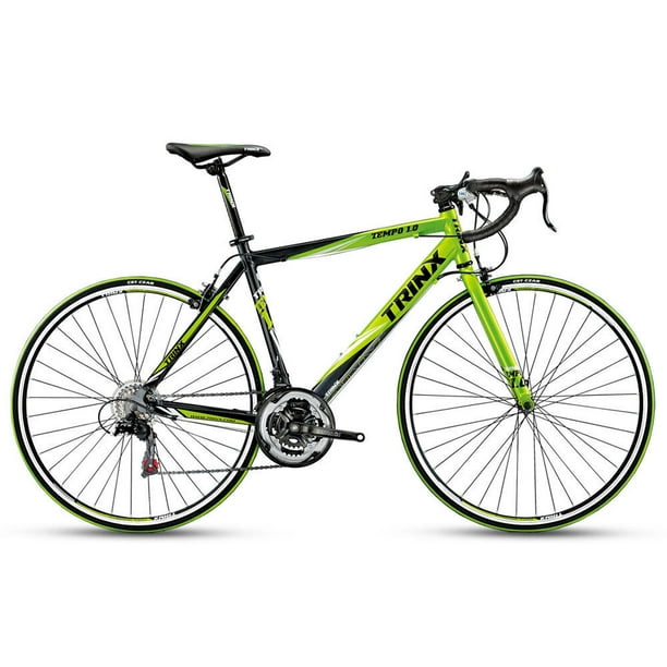 Trinx TEMPO1.0 700C Road Bike 21 Speed Racing Bicycle Black Green
