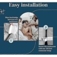 thumbnail image 3 of 20cm Bed Bridge Mattress Connector To Make Twin Beds Into King Wedge Mattress With Mattress Strap For Guest Living Room-Yvan, 3 of 3