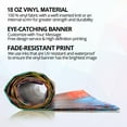 thumbnail image 5 of Anley Custom Vinyl Banner - 18oz Heavy Duty Vinyl Sign - Metal Grommets & Hemmed Sides - for Celebrating, Advertising, Direction - 6 X 18 Ft, 5 of 6