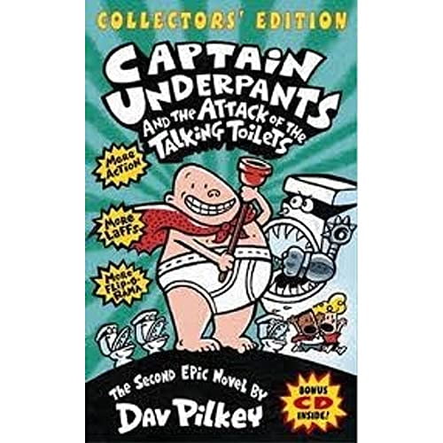 Pre-Owned Captain Underpants and the Attack of the Talking Toilets - Collectors' Edition (Hardcover) 0545027276 9780545027274