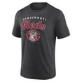thumbnail image 2 of Men's  Charcoal Cincinnati Reds Wonderment Tri-Blend T-Shirt, 2 of 3