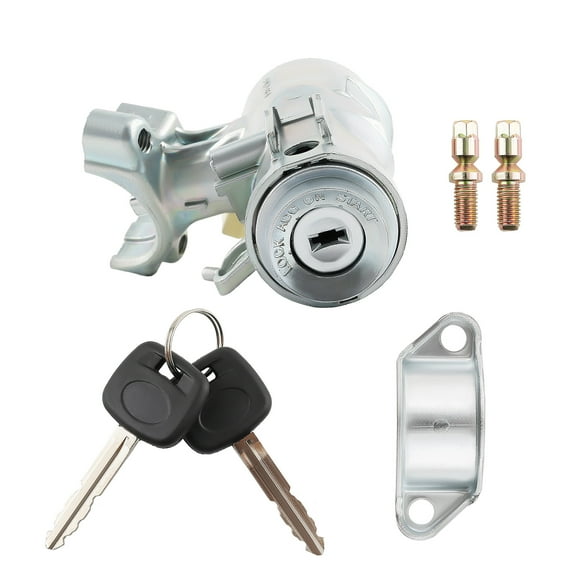 Maxpeedingrods Ignition Lock Cylinder Assembly w/ 2 Keys 45020-12-11 For Toyota Corolla 1998-02