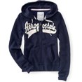 thumbnail image 1 of Aeropostale Sudadera con capucha y cremallera completa para mujer, azul, mediano Aeropostale  Sudadera, 1 of 1