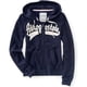 thumbnail image 1 of Aeropostale Sudadera con capucha y cremallera completa para mujer, azul, mediano Aeropostale  Sudadera, 1 of 1