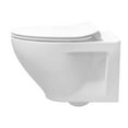 thumbnail image 3 of Vogue In-Wall toilet Combo Set - 20" Toilet Bowl With Soft-Close Seat, Tank And Carrier System, Push Buttons Included., 3 of 12