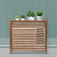 thumbnail image 5 of Air Conditioner Fence Privacy Screen 3 Panels Wood Fencing for Outside to Hider, 5 of 12