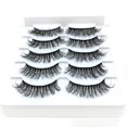 thumbnail image 2 of 8D Dramatic Volume Wispy False Eyelashes Multipack Style Eye Enhancing Lash Pairs Set, 2 of 6