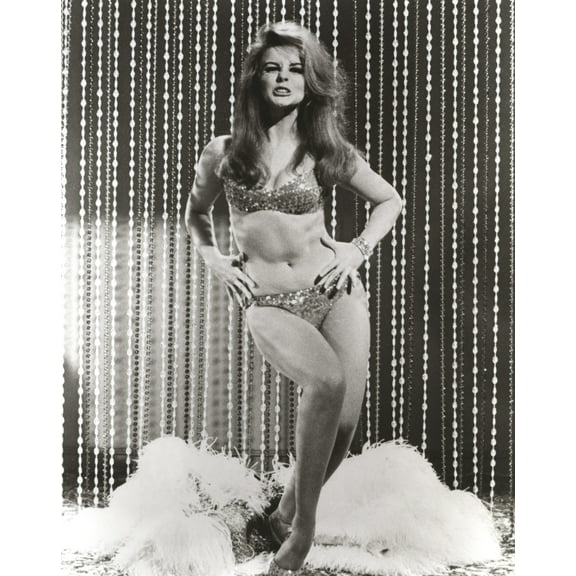 Ann-Margaret performing in a glitter bikini Photo Print (24 x 30)