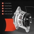 thumbnail image 5 of A-Premium Alternator Compatible with Chevrolet B60, B7, C60 70 5500 6500 7500 Kodiak & GMC B6000 & Sterling Truck & Freightliner & International Harvester & Kenworth, 12V 160A Clockwise, 5 of 6