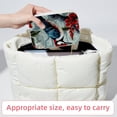 thumbnail image 6 of Woodpecker Velvet Portable Earring Organizer Box with Removable Compartment - Ideal Travel Organizer and Jewelry Box Gift, 6 of 7