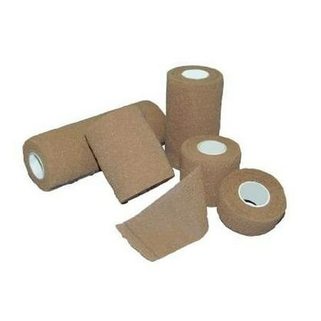 5 Yard Dual Lock - Compression Bandage McKesson Elastic with Cohesive 6 Inch X 5 Yard NonSterile