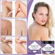 thumbnail image 5 of Fiudx Exfoliante Suave, Exfoliante Corporal de Limpieza Profunda, Crema Hidratante Calmante, Exfoliante Desobstruyente de Poros, Experiencia de Spa En Casa, Cuidado de Piel Sensible, Incluye Cepillo, 5 of 6