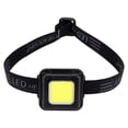 thumbnail image 1 of Mosiee Adjustable Cob Headlight Usb C Rechargable Four Lighting Modes For Cycling/Climbing/Fishing/Work Maintenance/Night Running, 1 of 8