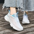 thumbnail image 6 of NOKIO Women's Walking Shoes Slip On Non Slip Running Tennis Breathable Lightweight Comfortable Athletic Gym Workout Sneakers Leisure Women's Lace Up Travel Soft Sole Comfortable Shoes, 6 of 8