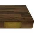 thumbnail image 6 of CONSDAN Butcher Block Counter Top, Walnut Solid Hardwood Countertop, Wood Slabs for Kitchen, Reversible, Both Side Polished, Prefinished with Food-safe Oil, 1.5" Thickness, 60"x36", 6 of 7