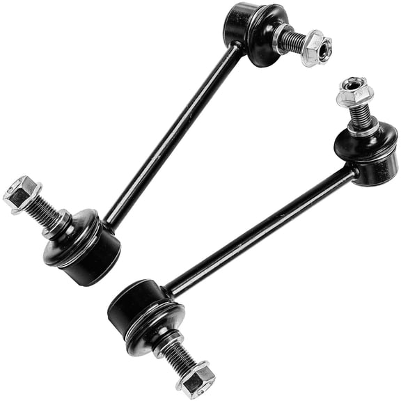 Detroit Axle - 2 Rear Sway Bars for 2003-2008 Honda Pilot, 2001-2006 MDX, Stabilizer Sway Bar Links Rear Replacement