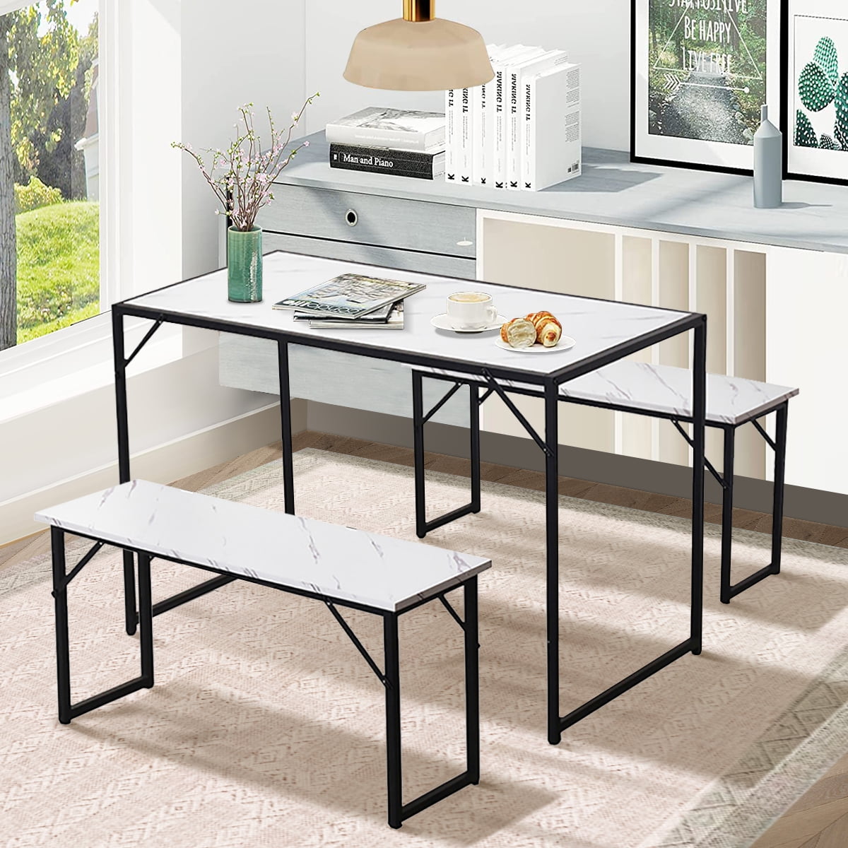 small dining table size for 4