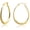 Gold, variant on 40mm Silver Hoop Earrings for Women