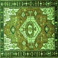 thumbnail image 1 of Ahgly Company Indoor Square Persian Green Traditional Area Rugs, 4' Square, 1 of 1