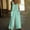24#Mint Green, variant on Gmdeguo Jumpsuit for Women Summer Cotton Linen Playsuits Elegant Casual Wide Leg Trousers Beach Boho Loose Stripe Print Overalls Button up Dungaree Dressy Sleeveless Romper