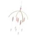 thumbnail image 1 of Móvil de para Móvil para de , Un Verdadero Punto de Atracción para / Rosado shamjiam Campanas de viento de madera, 1 of 8