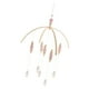 thumbnail image 1 of Móvil de madera The Catcher para la decoración de la cama del bebé, regalo recién nacido Rosado Cola Campanas de viento de madera, 1 of 8