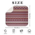 thumbnail image 4 of Bohemian Boho Kitchen Drying Mat - Super Absorbent Microfiber Dish Drying Pad with Boho Theme - Foldable Heat Resistant Countertop Mat for Dishes 18"x16", 4 of 7