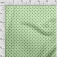thumbnail image 3 of oneOone Cotton Poplin Mint Green Fabric Dot & Honey Bee Dress Material Fabric Print Fabric By The Yard 56 Inch Wide, 3 of 5