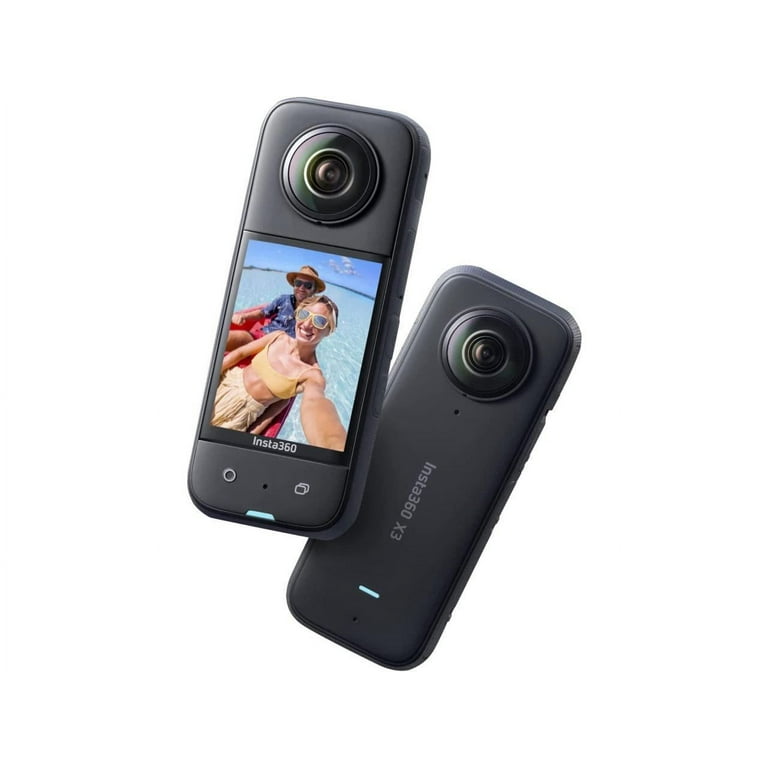 Insta360 X3 - Waterproof 360 Action Camera with 1/2 48MP Sensors, 5.7K 360  Active HDR Video, 72MP 360 Photo, 4K Single-Lens, 60fps Me Mode