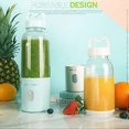 thumbnail image 2 of Portable Blender Mixer Cup for Fruit Milkshake USB Rechargeable Blue, 2 of 4