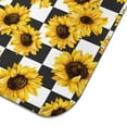 thumbnail image 2 of Sunflower Floral Dish Pad with Microfiber Surface, Foldable Drying Mat 18x24 Inch for Kitchen Sink Area or Countertop Use, 2 of 3